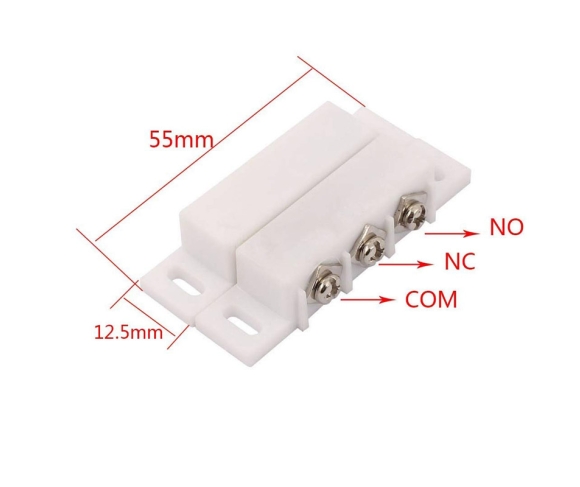 CÔNG TẮC TỪ, CẢM BIẾN CỬA CÓ DÂY NO/NC MC-31B
