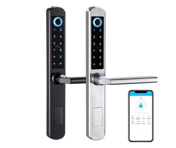 Khóa vân tay cửa nhôm Xingfa A210 bằng inox 304